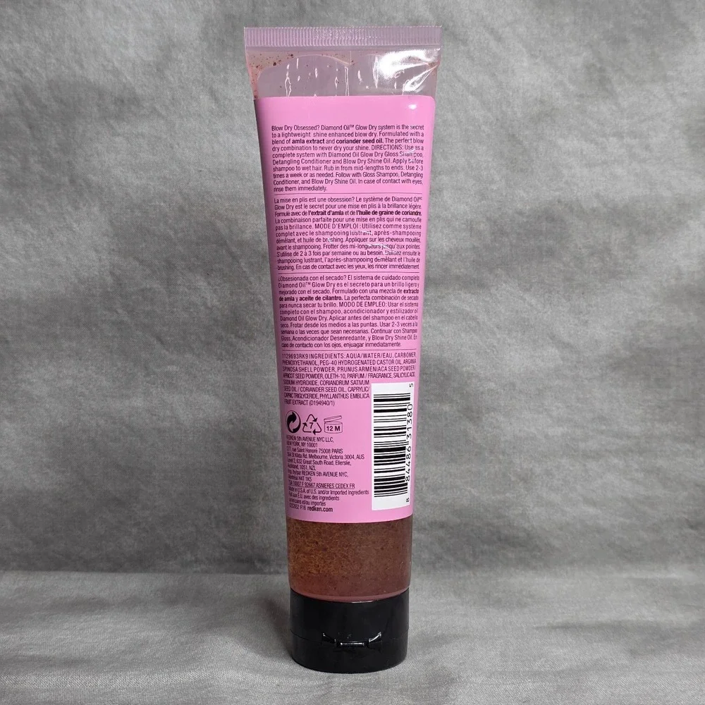 REDKEN Diamond Oil Glow‎ Dry Gloss Scrub 5.1 oz